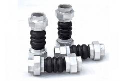 China Union EPDM Thread Connected Pipe Coupling Sphere Rubber Expansion Joints Compensator supplier