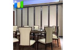 China Ebunge Movable Partition Walls MDF Finish Aluminum Frame Folding Acoustic Room Divider supplier