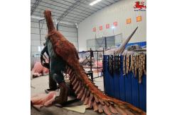China 3m Handmade Realistic Animatronic Dinosaur Shape Customized Artificial Dinosaur supplier