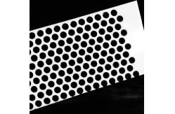 China Light Weight Perforated Plastic Sheet With Round Holes supplier