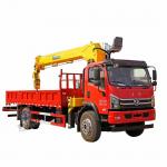 DONGFENG SHANGYONG     Cargo Truck  With 5 Tons Crane    Lifting Truck   Truck-mounted Crane for sale