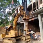 100kN Feeding Force Used Piling Rig 50m Max. 1.5m Drilling Diameter