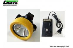China B02000 Rechargeable Safety Miners Cap Lamp With Charger 4000lux 3.7V supplier