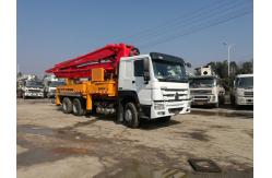 China Sany Concrete Placing Boom Renewed Concrete Pumping Truck Beton Pump Machine 37m supplier