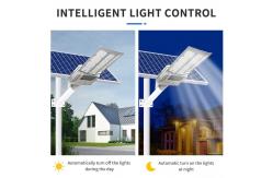 China Gray Split Solar Street Light 100W High Power Solar Garden Lights IP65 supplier