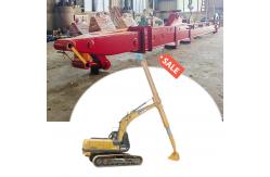 China Top 1 Excavator Telescopic Arm Dipper Stick 28m Clamshell Bucket Grab supplier