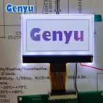 2.42 Inch 128x64 Transflective LCD Display Screen White Backlight 24PIN FPC Connector for sale