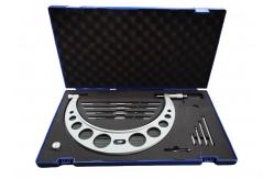 China Outside Micrometer with Interchangeable Anvils and Carbide-Tipped Measuring Faces supplier