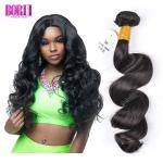 10A Human Hair Weave Bundles Brazilian Loose Wave 100 Remy Human Hair BORUI for sale