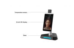 China Intelligent Non Contact Body Temperature Measurement Kiosks With Facial Recognition supplier