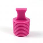                    Colorful Silicone Soft PP Thread Plug Stopper             