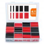 Waterproof Heat Shrink Tubing 4:1 Ratio 190pcs Anti Abrasion Durable for sale