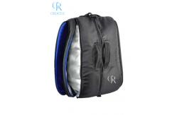 China Polyester Pickleball Racket Bag Big Capacity Black With Shoes Wareh Ouse supplier