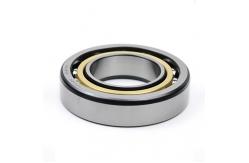 China QJ207M Four Point Angular Contact Ball Bearing 17mm Height With Brass Cage supplier