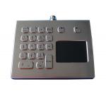 Desktop Movable USB industrial touchpad / kiosk touchpad with numeric keypad for sale