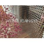 S W Model Copper Chainmail Ring Mesh Curtain For Decoration Room Divider for sale