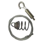 Adjustable Wire Rope Ceiling Attachment Kit Spring Anchors Hanging For Acoustic for sale