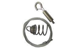 China Adjustable Wire Rope Ceiling Attachment Kit Spring Anchors Hanging For Acoustic supplier