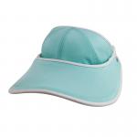 Custom Logo Pvc Plastic Plastic Sun Visor Cap , Womens Visor Sun Hats for sale