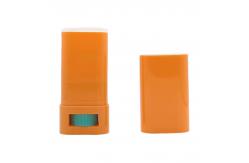 China Customized 15G & 20G Empty Plastic Deodorant Stick With Roller Bottom Filling supplier