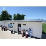 Prefab Mobile House / Temporary Container House Emergency Medical Clinic for sale