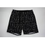 Custom Made Black Stretch Men Board Shorts Water Repellent Polyester Mid Length for sale