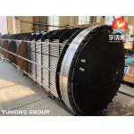 ASTM Carbon Steel Alloy Steel Copper Heat Exchanger Parts Tube Sheet for sale