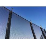 Powder Coating H Post Clear View Anti Climb Security Fencing for sale