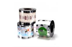 China 98mm 70 To 80micron Milk Tea Sealer Film Roll Paper Cup Custom Printed supplier