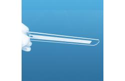 China Customized Fused Silica Quartz Glass Plate Transparent Frosted Bores supplier