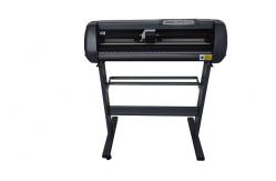 China Grey 28'' 720mm ABS Carriage Vinyl Cutting Plotter Machine supplier