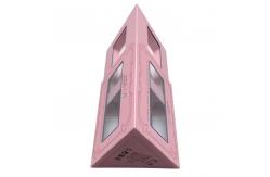 China Customized Sliding Drawer Box Paperboard Empty Eyelash Box With Window For Display supplier