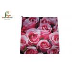 Home Decor Custom Printed Clothing Floral Cushion Covers 45cm X 45cm Super Soft for sale