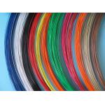 Round 0.35mm Color Coated Wire White Black Surface Zinc Coating for sale