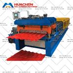 Double Layer PPGI / GI Glazed Sheet Roll Forming Machine for sale