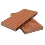 Wood HDPE Plastic Composite WPC Decking Outdoor Flooring ODM for sale