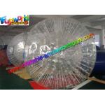 Custom Transparent Inflatable Zorb Ball , Inflatable  Human Hamster Ball for sale
