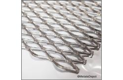 China Architectural Aluminum Expanded Metal Mesh Panels For Interior Ceiling supplier