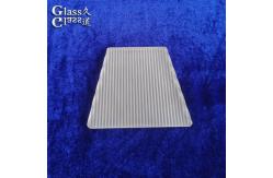 China Durable Linear Textured Sandblasting Glass For Ambient Mood Lighting Cover supplier