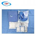 Bulk Green Disposable Eye Drape Pack Kit SMS PP PE Material for sale
