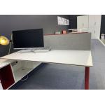Fabric Wraped 12mm Sound Absorbing Desk Dividers for sale