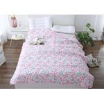 Spring Summer Plant Flowers Printed 233TC Fiber Quilts for sale