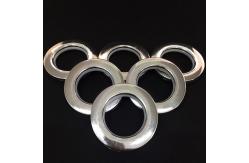 China Silver White 5mm Thickness Mesh Drapery Rod Rings supplier