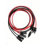 12AWG 4mm2 Copper XLPO Insulated IP65 Waterproof Solar Connector Cable Male Female Head for sale