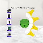 High Light Intensity Portable Solar Lighting Systems Hybrid Inverter Sustainable for sale