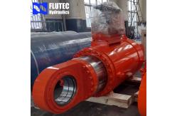 China Customized Hydraulic Lift Cylinder With Mainfold For Steel Factory supplier