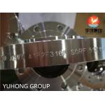 ASTM A182 F316L Stainless Steel Slip On Raised Face Forged Flange B16.5 DN125 Flange for sale