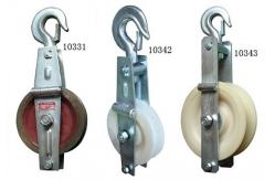 China SHT Grounding Wire Stringing Block / 20KN Cast Steel Sheave Stringing Block supplier