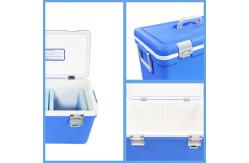 China Buckle Lock Vaccine Box Cooler 35L Cooler Box With Ice Packs supplier