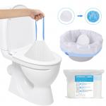 High Quality Potty Liner Disposable Bag Plastic Bag Toilet Liner With Strong Absorbent Pad for sale